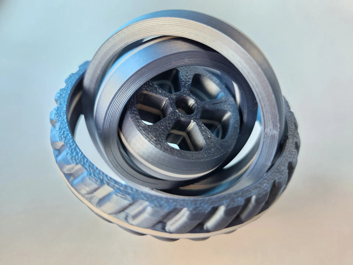 gyroscopic spinning tires